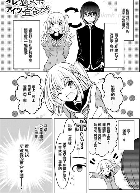 《俺♀是腐女子她♂是百合宅》漫画全集下载